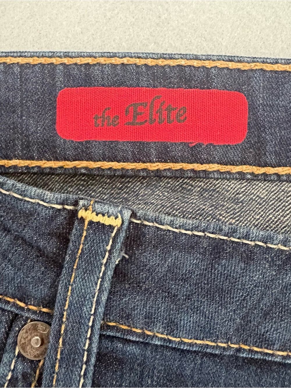 AG Adriano Goldschmied The Elite Y2K Dark Wash Bootcut Jeans 30 Western Rodeo - Picture 11 of 14
